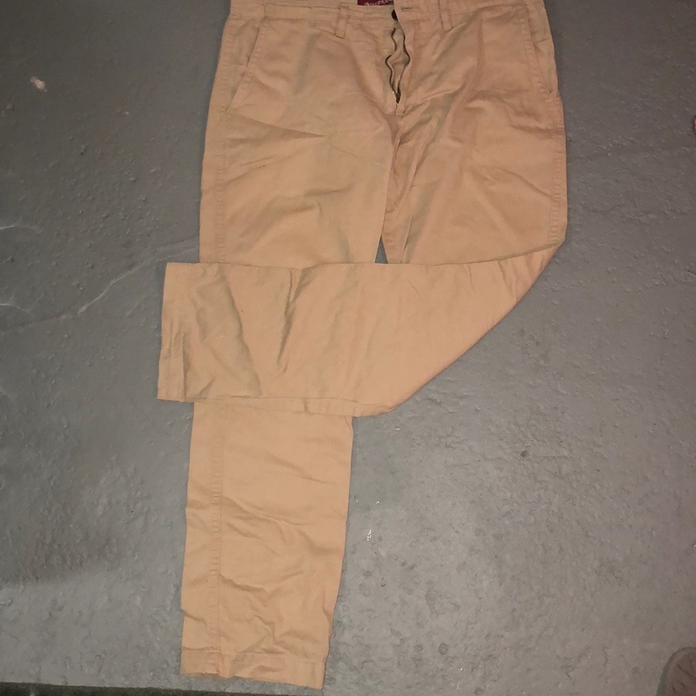 Khaki chino pants